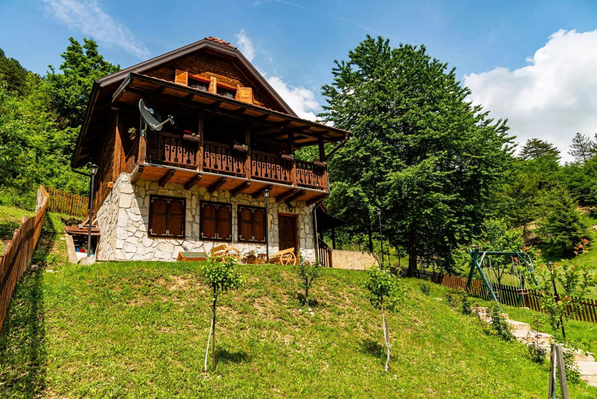 Drvene Kuce Suska - Wooden Houses Suska Zaovine Δωμάτιο φωτογραφία